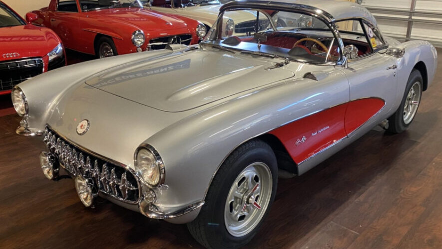 1957 Corvette Up in Auction